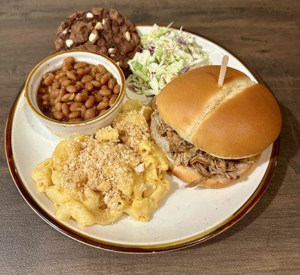 Pulled Pork Sandwich Special