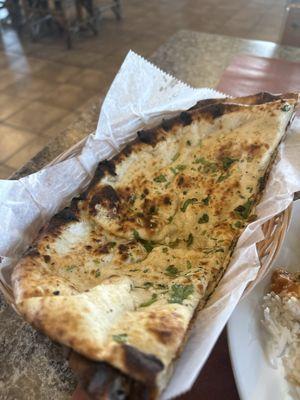 Garlic naan