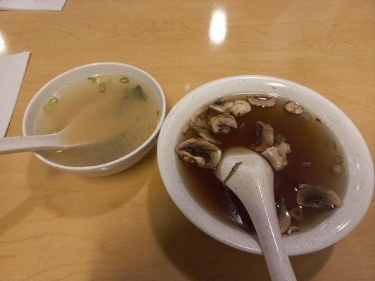 Got an additional soup since I was craving udon. No udon on the menu, but that's OK!