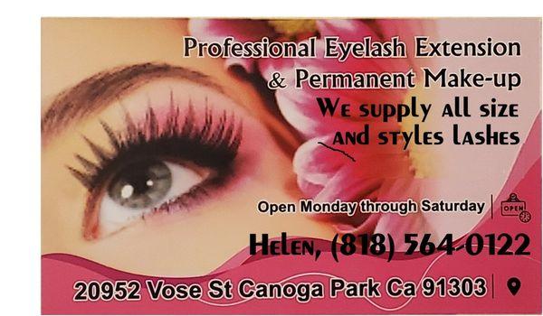 Helen Eyelash Extension