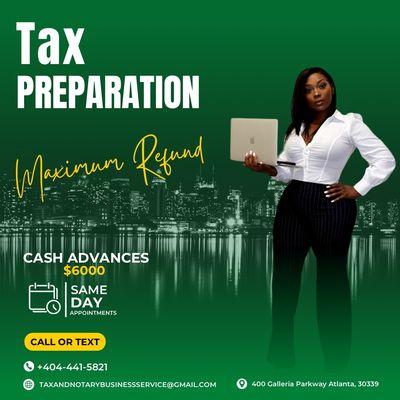 Tax and Notary Business Service