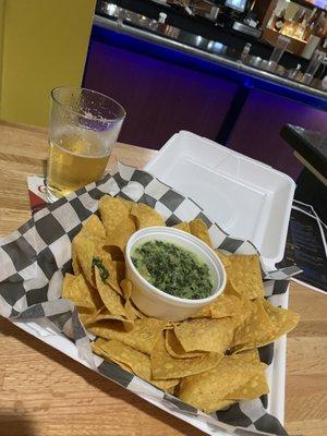 Spinach and artichoke dip