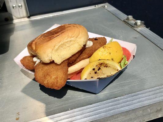 Flounder Sandwich
