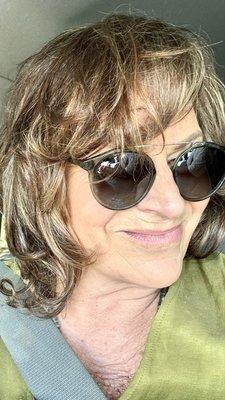 Love the color; will return for a cut once I grow it out a little more!