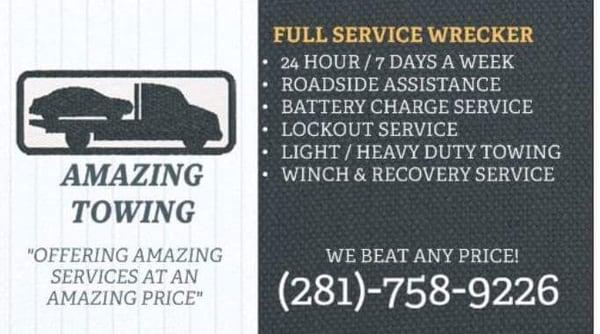 Amazing Towing