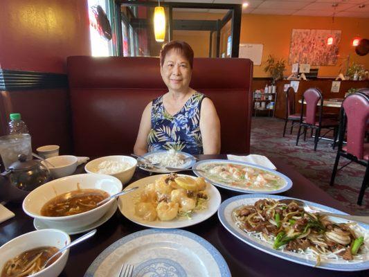 Dinner with my Mom!!!