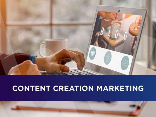 Content Creation Marketing - Creative Content Marketing and Writing Services for benefit of SEO and Google Ranking