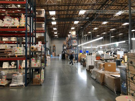 Organized and clean.