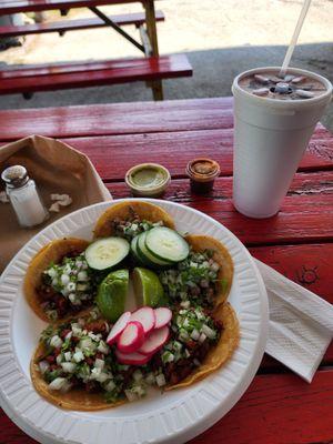 Taco platter 5 for 8.99