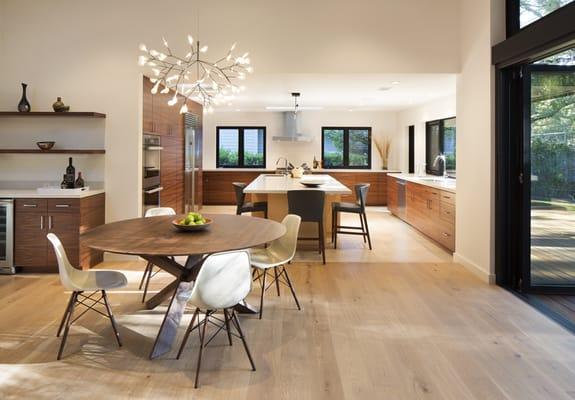 Moraga, Kitchen and Dining. Photo credit: Paul Dyer Photography