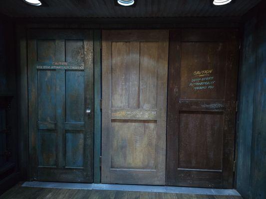 Entrance to the NEW show. THE LITTLE MERMAID-- A MUSICAL ADVENTURE