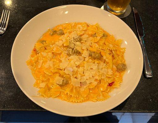 Italian Sausage Farfalle