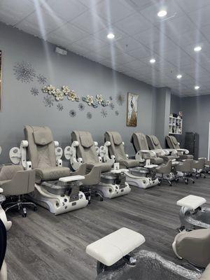 Pedicure chairs