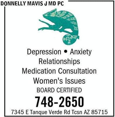 Donnelly Mavis J , MD