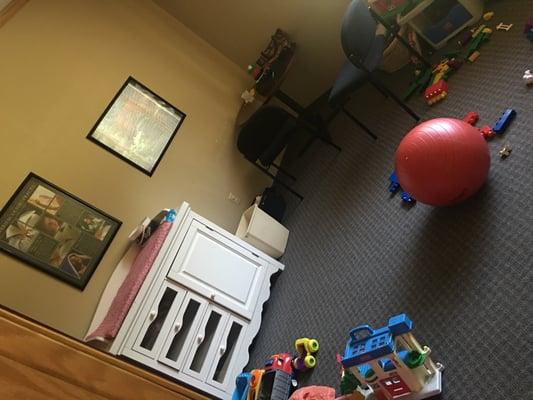 Children's playroom while parents get adjusted!
