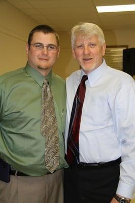 Your funeral service professionals, Jake Barnett, left and Gus Barnett, right