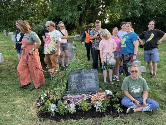 Andy Warhol's Grave