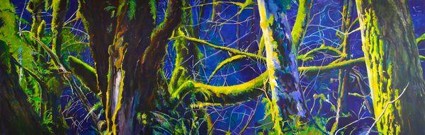 Can't See The Forest for the Trees, Longview, WA 63x197in