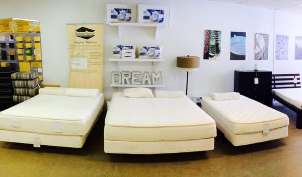 The DREAM bed, with customized zones for perfect support