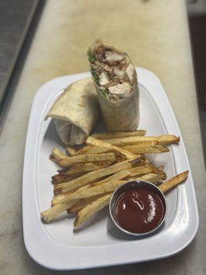 Chicken bacon ranch wrap