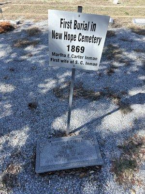 New Hope First Baptist Church And Cemetery