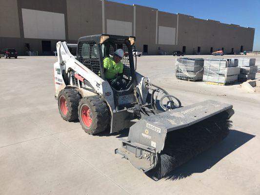 One of our employees doing an AMAZING JOB!!