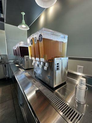 Grab a sample cup and try what you want!