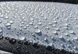 Ceramic Coated Vehicle Water Beading Hydrophobic