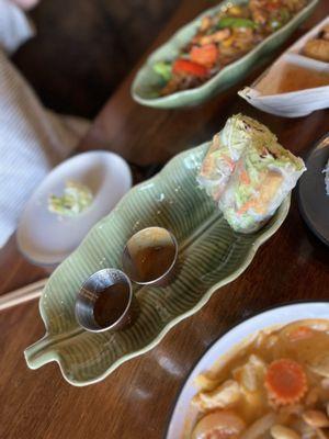 Yummy rolls & one of the pads