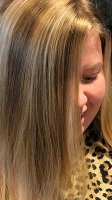 Laura ready for First Year in College!!! Beautiful .......Cut n Color done by Gina Gerardi