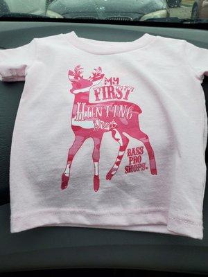 Baby shirt on clearance.