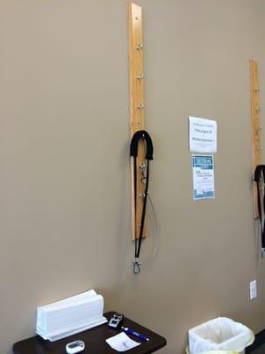 Traction wall