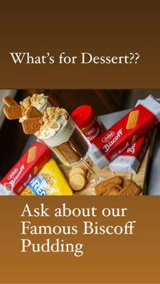 Biscoff Pudding