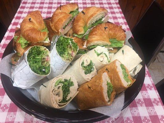 Wrap & Croissant Tray