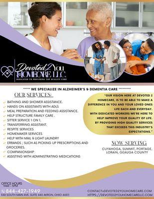 Devoted 2 You Homecare