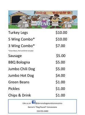 Darron's Dog Pound Concessions