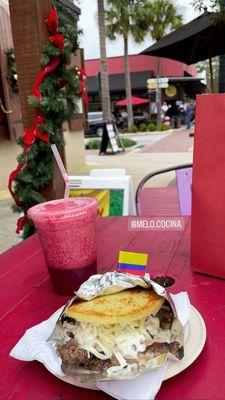 Melo Colombian Stuffed Arepas & More