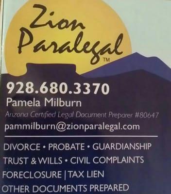 Zion Paralegal