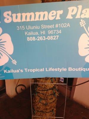 Business under new ownership as "A Summer Place"