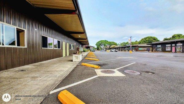 Craft Fair vendors will be placed on the outskirts of the parking lot, fronting the stores. Parking will still be available.