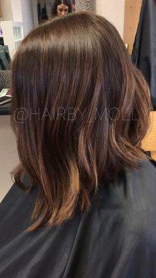 Hair by Molly text 209-346-8592 for your appointment!