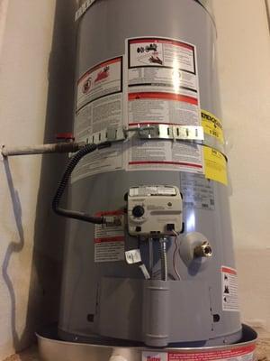 Water heater that was ordered, approved and installed by OnTap Water Solutions within 2 business days!