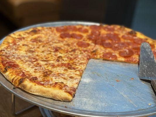 Half cheese/half pepperoni