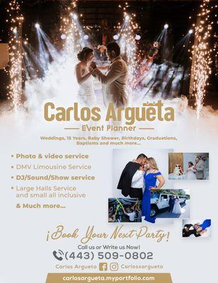 Carlos Argueta Event planner