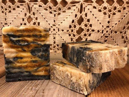 Try our homemade soaps! Your skin will thank us.