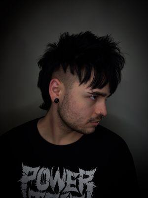 Mullet/mohawk by Mary