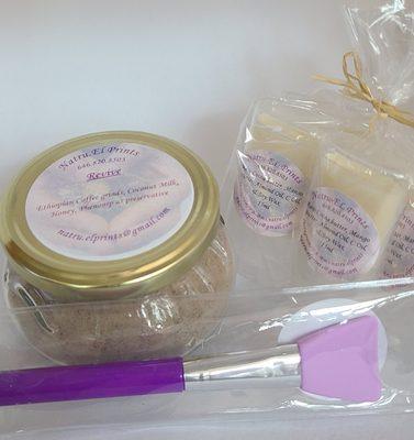 Coffee facials and facial scrubs