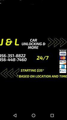 JL Car Unlocking And More