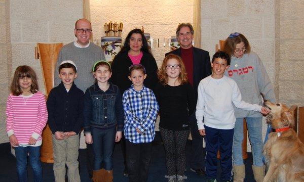 3rd graders receiving their first prayer book.