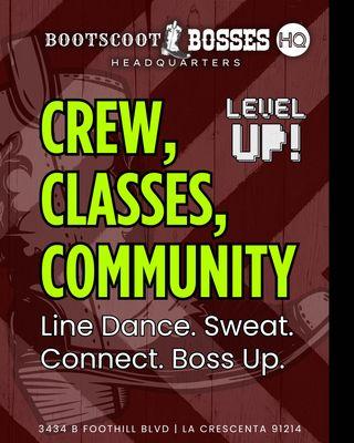 Bootscoot Bosses Line Dance Crew
